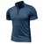 ieftine tricouri de bază-Bărbați Tricou Tee Top Manșon scurt Mânecă scurtă Guler de stand Quarter Zip Vară Primăvară Culoare solidă Simplu Sport De Bază Inchide fermuarul Vacanță Stradă Casual Albastru Deschis Negru Alb Top