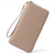 cheap Wallets-Women&#039;s Wallet Mobile Phone Bag PU Leather Outdoor Daily Zipper Large Capacity Lightweight Durable Solid Color Almond Wine Red Black