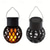 billige Landskapslys-4 stk led utendørs solcellelys terrasselys drevet liten hengende kule flammelampe hul hengende lampe tregren atmosfære led lampe gårdsplass hage hengelys