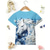 tanie 3D zwierzęta dziewczynki-Dla dziewczynek 3D Konik Podkoszulek T-shirt Krótki rękaw Lato Wiosna Moda Podstawowy Dzieci 4-12 lat Półgolf Na zewnątrz Codzienny Regularny