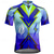 cheap Men&#039;s Jerseys-Men&#039;s Cycling Jersey Short Sleeve Bike Tee Tshirt Jersey with 3 Rear Pockets Mountain Bike MTB Breathable Quick Dry Anatomic Design Wicking Dark Purple Blue Purple Sports Clothing Apparel