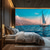 cheap Ocean Beach Tapestry-Landscape Ocean Hanging Tapestry Wall Art Large Tapestry Mural Decor Photograph Backdrop Blanket Curtain Home Bedroom Living Room Decoration Boat Sailing