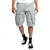 cheap Classic-Men&#039;s Cargo Shorts Shorts Summer Shorts Drawstring Elastic Waist Multi Pocket Plain Comfort Wearable Knee Length Outdoor Sport Daily Fashion Casual Black Khaki