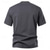 cheap Men&#039;s Casual T-shirts-Men&#039;s T Shirt Tee Short Sleeve Shirt Tee Top Short Sleeve Crew Neck Summer Plain Fashion Designer Basic Classic Vacation Street Going out Black White Light Grey Top Tee for Men