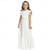 cheap Flower Girl&#039;s Dresses-Flower Girl Dress Kid&#039;s Girls&#039; Formal Dress Princess Dress Performance Wedding Party Elegant Beautiful Solid Color Sleeveless Crew Neck Wine Red Black 4 years+