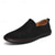 billiga Slip-On vardagsskor-slip-on loafers i beige mocka för män – handgjorda mockasinskor för vardagsbruk