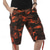 cheap Classic-Men&#039;s Cargo Shorts Camo Shorts Shorts Summer Shorts Multi Pocket Flap Pocket Camo Camouflage Comfort Wearable Knee Length Outdoor Sport Daily Fashion Casual Camouflage - Army Green Army Green