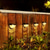abordables Appliques d'extérieur-Lot de 4 appliques murales solaires d'extérieur étanches, éclairage blanc chaud et rayonnant pour cour, jardin, clôture, escalier, balcon