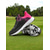 cheap Women&#039;s Golf Shoes-Bold Black and Pink Women&#039;s Golf Shoes - Dynamic Support and Robust Grip, Great for Professional and Amateur Golfers