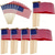 cheap Garden Flags, Banner-1pc US American Stick Flags Small Mini USA Hand Held Flags,July 4th Decoration,Veteran Party,Memorial Day