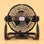 baratos Luzes e lanternas de acampamento-1 ventilador portátil de acampamento doméstico de 6 polegadas com rotação de 360 graus, display de potência com regulação de velocidade infinita, iluminação de inundação que pode ser pendurada ou em pé