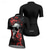 economico Maglie da donna-Per donna Maglia da Ciclismo Teschio Fiore Manica Corta Bicicletta Maglietta Maglia con 3 tasche posteriori Mountain Bike MTB Asciugatura Rapida Design Anatomico Assorbente Traspirante Gli sport