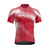 cheap Men&#039;s Jerseys-Men&#039;s Cycling Jersey Short Sleeve Bike Tee Tshirt Jersey with 3 Rear Pockets Mountain Bike MTB Breathable Quick Dry Anatomic Design Wicking Dark Pink Dark Purple Red Gradient Sports Clothing Apparel