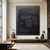cheap POP Oil Paintings-Large Abstract Canvas Black Minimalist painting handmade Abstract Painting Nordic Abstract Painting for Living Room Abstract Painting Boho Abstract Wall Art painting