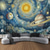 levne Planetární tapisérie-Planeta vesmír závěsný tapisérie nástěnná umění velká tapisérie mural dekorace fotografické pozadí deka závěs domov ložnice obývací pokoj dekorace