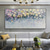 cheap Floral/Botanical Paintings-Mintura Handmade 3D Flowers Landscape Oil Paintings On Canvas Wall Art Decoration Modern Abstract Picture For Home Decor Rolled Frameless Unstretched Painting