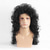 cheap Historical Wigs-Synthetic Wig Curly Wavy Layered Haircut With Bangs Machine Made Wig 24 inch A1 Synthetic Hair Women&#039;s Classic Comfortable Color Gradient Black Halloween Wigs