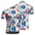 cheap Men&#039;s Jerseys-Men&#039;s Cycling Jersey Short Sleeve Bike Tee Tshirt Jersey with 3 Rear Pockets Mountain Bike MTB Breathable Quick Dry Anatomic Design Wicking Navy Red Navy Blue National Flag Sports Clothing Apparel