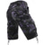 billige Klassisk-Herre Cargoshorts Camo Shorts Shorts Sommershorts Multi lomme Klapplomme Kamuflasje Kamuflasje Farge Komfort Anvendelig Knelengde utendørs Sport Daglig Mote Fritid Rød Lilla