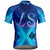 cheap Men&#039;s Jerseys-Men&#039;s Cycling Jersey Short Sleeve Bike Tee Tshirt Jersey with 3 Rear Pockets Mountain Bike MTB Breathable Quick Dry Anatomic Design Wicking Dark Purple Blue Purple Sports Clothing Apparel