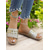 preiswerte Rutschsandalen-Schwarze Slide-Sandalen mit Nieten für Damen – trendige flache Schlupfsandalen mit goldenen Nieten für Sommer, Strand und Freizeitausflüge