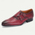 cheap Classic Dress Shoes-Men's Red Crocodile Pattern Leather Monk Strap Shoes – Bold Prom and Gala Footwear for Formal Events