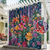 cheap Waterproof Curtains-Waterproof Outdoor Curtain Privacy, Sliding Patio Curtain Drapes, Pergola Curtains Grommet 3D Summer Floral Landscape For Gazebo, Balcony, Porch, Party, 1 Panel