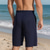 cheap Sweat Shorts-Men&#039;s Athletic Shorts Sweat Shorts Shorts Summer Shorts Pocket Drawstring Elastic Waist Plain Textured Comfort Breathable Short Outdoor Sports Classic Casual Black White Micro-elastic