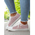 cheap Women&#039;s Sneakers-Women’s Lace - Up Canvas Sneakers with Floral Print – Casual &amp; Youthful Style for Teenagers and Young Women in School, Street Outings &amp; Casual Gatherings