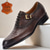 economico Scarpe Eleganti Classiche-scarpe oxford da uomo in pelle con motivo coccodrillo marrone scuro con fibbia – eleganti scarpe da ballo per occasioni formali