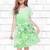 cheap 3D Flower Dress-Girls&#039; 3D Floral Dress Short Sleeve Summer Spring Vacation Daily Holiday Princess Beautiful Sweet Kids 4-12 Years Casual Dress Knee-length Regular Fit