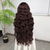 cheap Synthetic Lace Wigs-Synthetic Lace Wig Body Wave Style 30 inch Brown Middle Part 13x4 Lace Front Wig Women&#039;s Wig Dark Brown