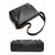billige Herrevesker-messenger bag i imitert skinn for menn – vintage business skulderveske med justerbar stropp og spennedetalj, profesjonell koffert for kontor, arbeid og reise