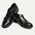 baratos Sandálias de couro premium-sandálias masculinas de couro com bico fechado – sapatos de verão respiráveis e antiderrapantes para reuniões formais, igreja e uso ao ar livre
