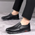 baratos Sapatos Casuais Slip-On-sapatos casuais masculinos marrons slip-on – mocassins confortáveis e elegantes para uso diário e passeios casuais