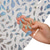 economico Tende doccia-Fodera per tenda da doccia olografica sottile 3D in EVA glitter a stelle tenda da doccia premium in plastica trasparente leggera 180cm con occhielli in metallo antiruggine per cabina doccia vasche da