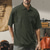 cheap Men&#039;s Classic Polo-Men&#039;s Golf Shirt Golf Polos Shirts Work Casual Lapel Short Sleeve Basic Modern Plain Buttons Pocket Summer Regular Fit Black Navy Blue Khaki Army Green Gray Golf Shirt