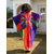 preiswerte Kleider-Stolz Regenbogen Kleid Kaftan Lässig Erwachsene Damen Halloween Karneval Pride Parade Pride-Monat Verkleiden