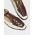 cheap Women&#039;s Flats-Women&#039;s  Dark Brown Woven Faux Leather Flats – Retro Casual T-Strap Shoes for Ladies, Ideal for Daily Outings or Office Wear
