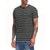 cheap Basic T shirts-Men&#039;s T Shirt Tee Short Sleeve Shirt Tee Top Short Sleeve Crew Neck Summer Spring Stripes Fashion Designer Basic Classic Vacation Street Going out Black Navy Blue Top Tee for Men