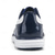 economico Scarpe da Golf da Uomo-scarpe da golf da uomo rosse e blu navy: sneakers stringate ad alte prestazioni con dettagli in pelle per golf, sport e abbigliamento casual