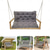 cheap Waterproof Cover-Porch Swing Cushions, Patio Cushions 2-3 Seater Waterproof Swing Chair Cushions for Outdoor Furniture, Thicken 4in Outdoor Swing Cushions, for Outdoor Patio Garden