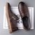 preiswerte Slipper Schuhe-Herren Slipper aus Kunstleder – stylische Freizeitschuhe für Business, Büro und Alltag