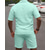 ieftine Polo clasic pentru bărbați-Bărbați Cămașă de golf Tricouri polo de golf Muncă Casual Rever Manșon scurt De Bază Modern Simplu 2 bucăți Jacquard Vară Fit regulat Roșu Vin Negru Alb Roșu Închis Roz Albastru celest Cămașă de golf