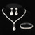 cheap Jewelry Sets-Bridal Jewelry Sets 1 set Imitation Diamond Alloy Rings 1 Necklace 1 Bracelet Earrings Women&#039;s Artistic Jewelry Set For Wedding Wedding Guest Party Evening Wear