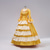baratos Vestidos-Vintage Rococó Renascentista Maxi Vestidos Normal Julieta Princesa Noiva Pregueado Com Babados Princesa Decote Redondo Fantasia Mulheres Dia Das Bruxas Carnaval Baile de Máscaras Festa dia das Bruxas