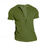 cheap Basic T shirts-Men's T Shirt Henley Shirt Tee Short Sleeve Shirt Short Sleeve Henley Summer Spring Plain Fashion Designer Basic Buttons Vacation Street Going out Black Blue Green Top Tee for Men