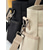 abordables Cabas et fourre-tout-Sac à bandoulière en toile pour femme – Sac à main décontracté bicolore de grande capacité, design multi-poches, sac à bandoulière léger pour un usage quotidien, les voyages et les essentiels de maman