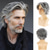cheap Mens Wigs-Mens Wig Short Grey Layered Synthetic Halloween Cosplay Costume Wig for Males