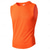 cheap Tank Tops-Men's Tank Top Vest Undershirt Sleeveless Shirt Sleeveless Round Neck Crewneck Summer Plain Fashion Classic Casual Sporty Mesh Casual Gym Street Orange Top Tee for Men